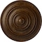 Ekena Millwork Classic Ceiling Medallion (Fits Canopies up to 4 1/8"), 13 1/4"OD x 1/2"P, Root Beer Crackle CM13CLRBC - alternate 1
